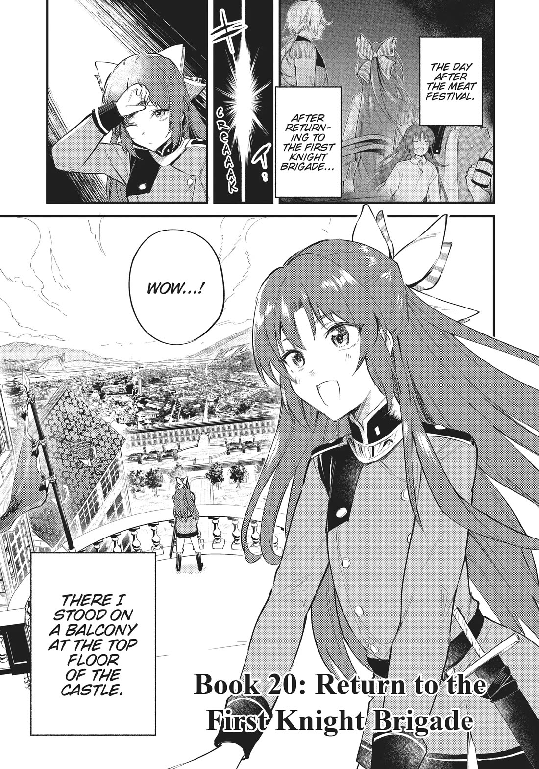 The Reincarnated Great Saint Hides That She's a Saint Chapter 20 page 1 - Chapter 20: Return to the First Knight Brigade
