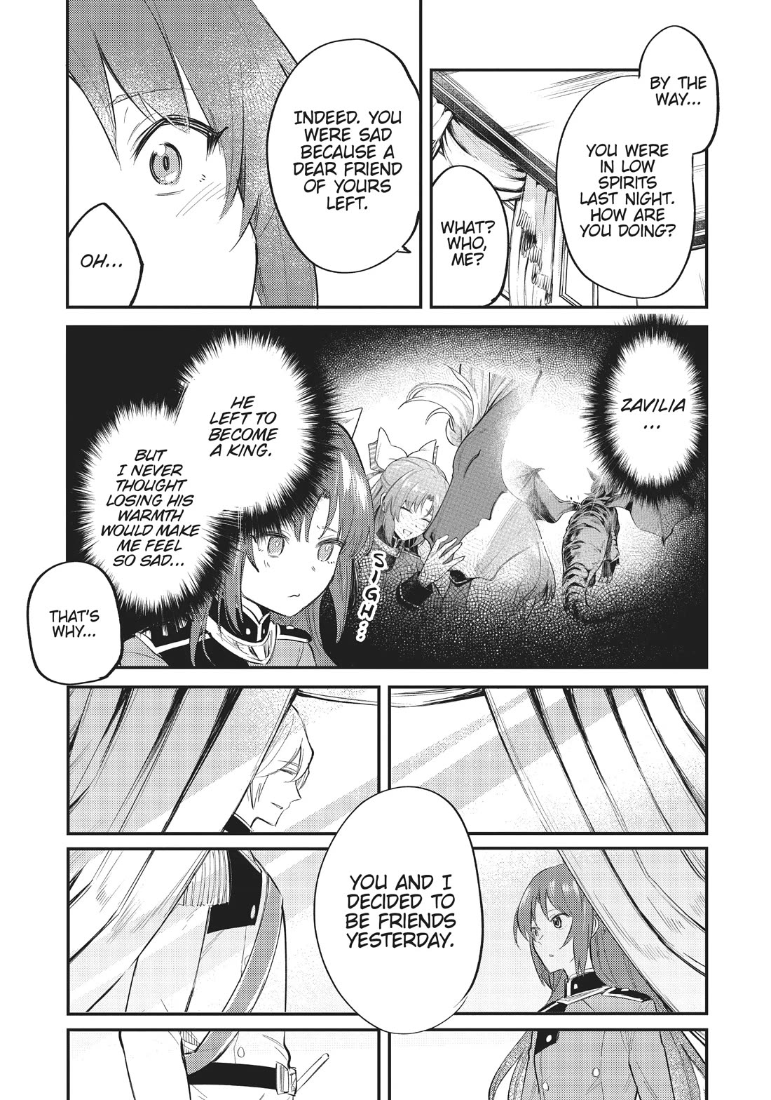 The Reincarnated Great Saint Hides That She's a Saint Chapter 20 page 11 - Chapter 20: Return to the First Knight Brigade