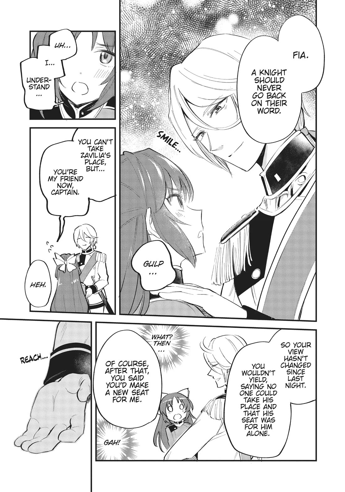 The Reincarnated Great Saint Hides That She's a Saint Chapter 20 page 13 - Chapter 20: Return to the First Knight Brigade