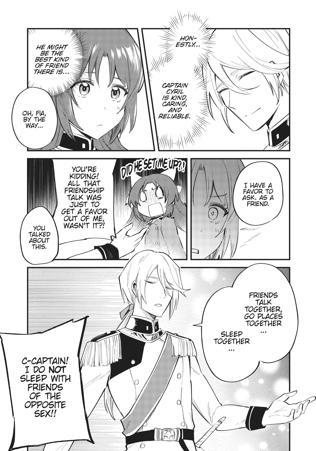 The Reincarnated Great Saint Hides That She's a Saint Chapter 20 page 15 - Chapter 20: Return to the First Knight Brigade