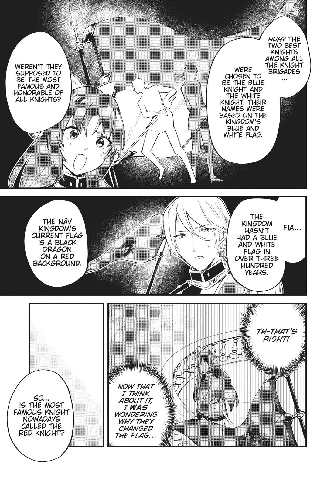 The Reincarnated Great Saint Hides That She's a Saint Chapter 20 page 19 - Chapter 20: Return to the First Knight Brigade