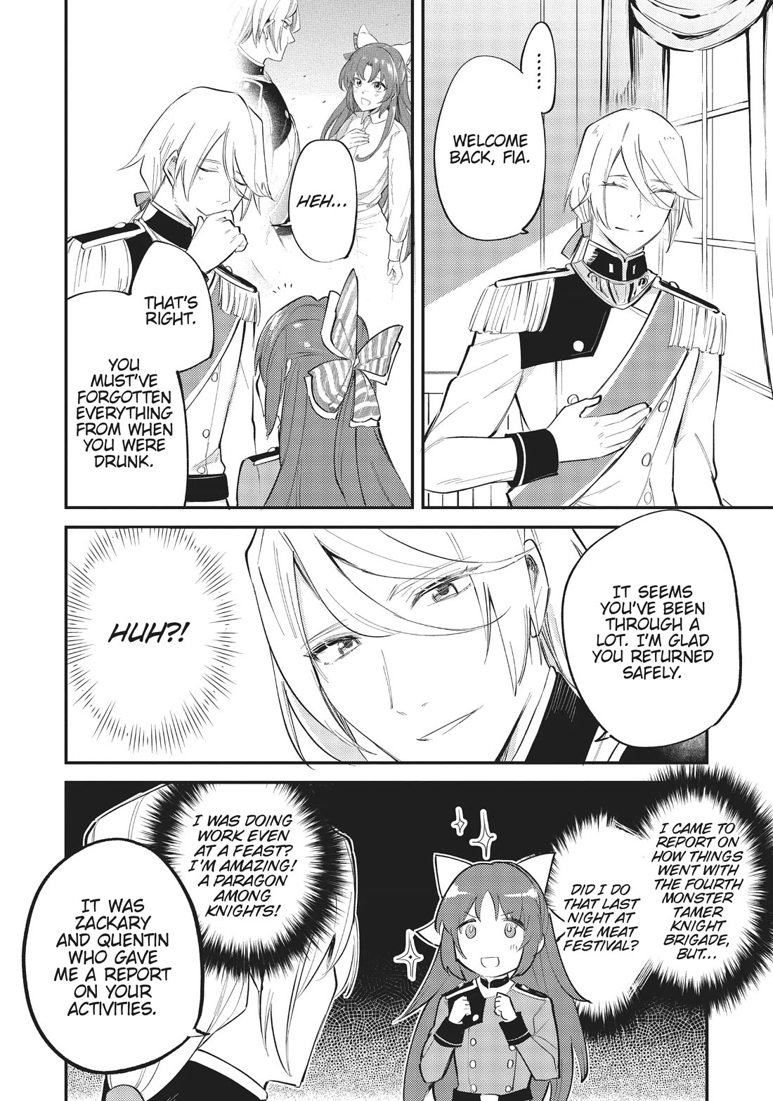 The Reincarnated Great Saint Hides That She's a Saint Chapter 20 page 8 - Chapter 20: Return to the First Knight Brigade