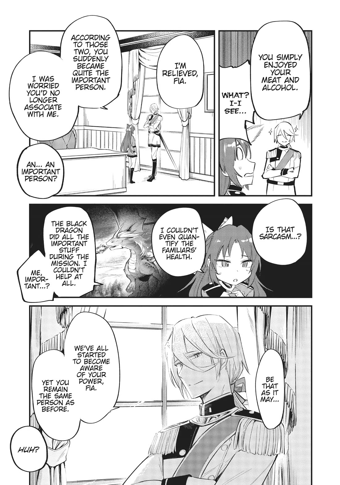 The Reincarnated Great Saint Hides That She's a Saint Chapter 20 page 9 - Chapter 20: Return to the First Knight Brigade