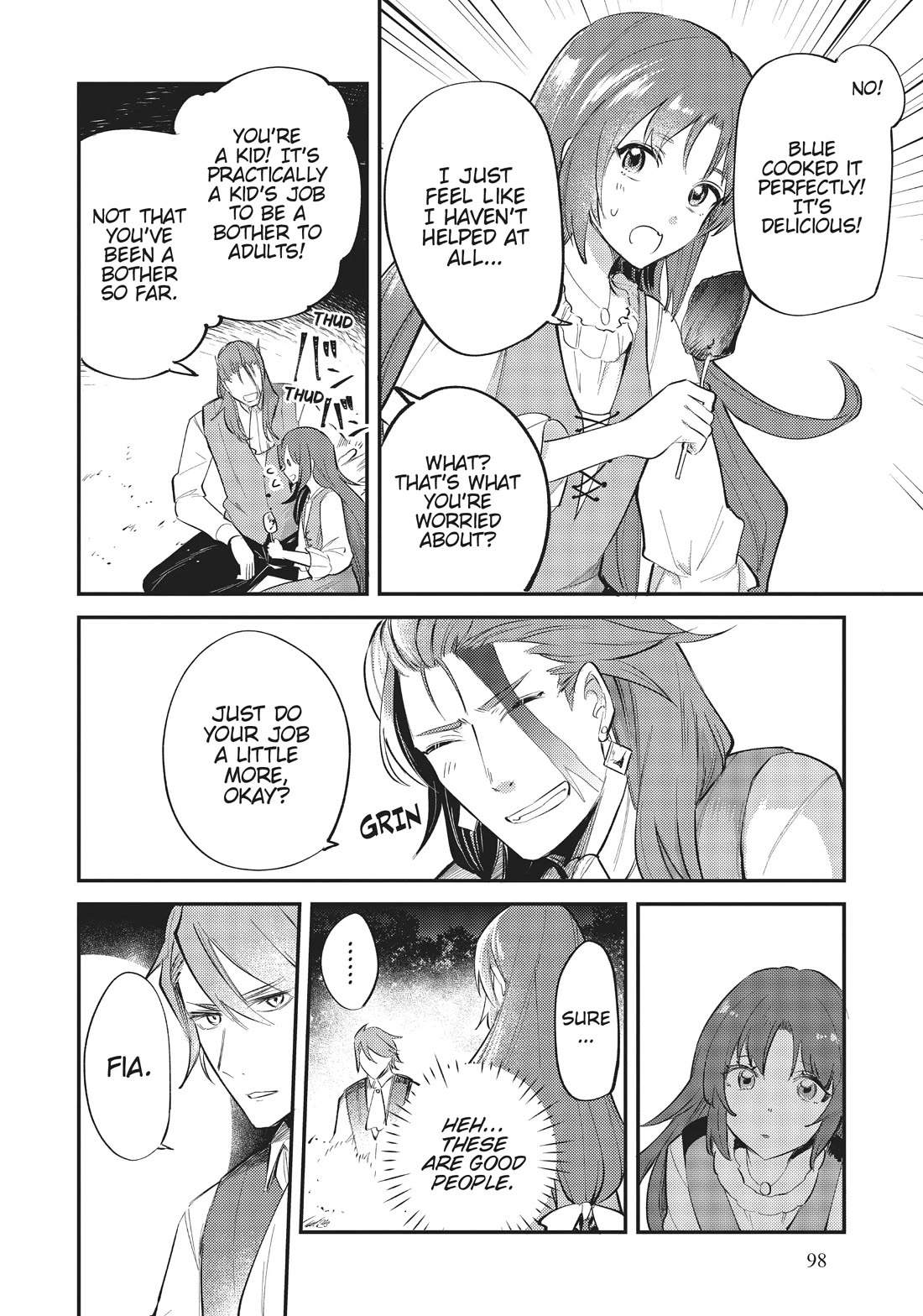 The Reincarnated Great Saint Hides That She's a Saint Chapter 21.1 page 12 - Chapter 21.1: Side Story: Fia and the Imperfect Adventurers (1)