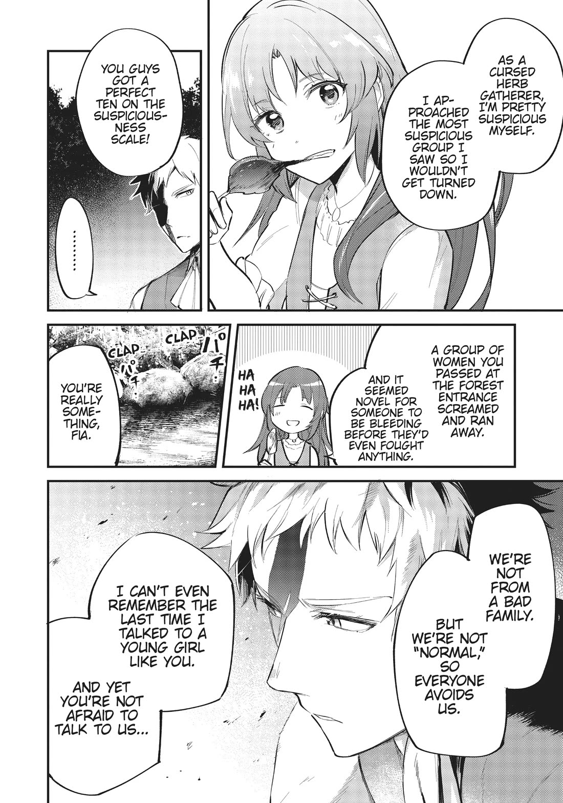 The Reincarnated Great Saint Hides That She's a Saint Chapter 21.1 page 14 - Chapter 21.1: Side Story: Fia and the Imperfect Adventurers (1)