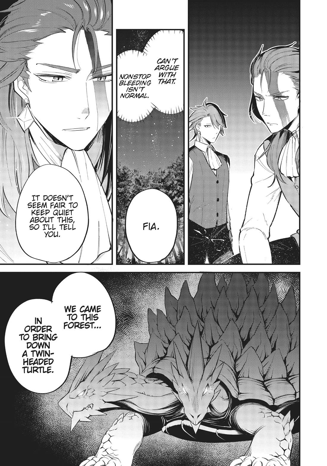The Reincarnated Great Saint Hides That She's a Saint Chapter 21.1 page 15 - Chapter 21.1: Side Story: Fia and the Imperfect Adventurers (1)
