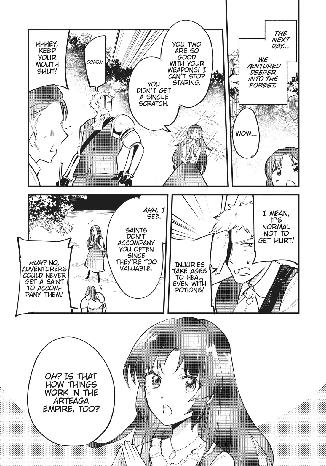 The Reincarnated Great Saint Hides That She's a Saint Chapter 21.1 page 19 - Chapter 21.1: Side Story: Fia and the Imperfect Adventurers (1)