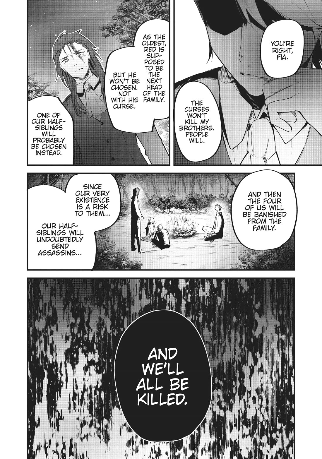 The Reincarnated Great Saint Hides That She's a Saint Chapter 21.1 page 28 - Chapter 21.1: Side Story: Fia and the Imperfect Adventurers (1)