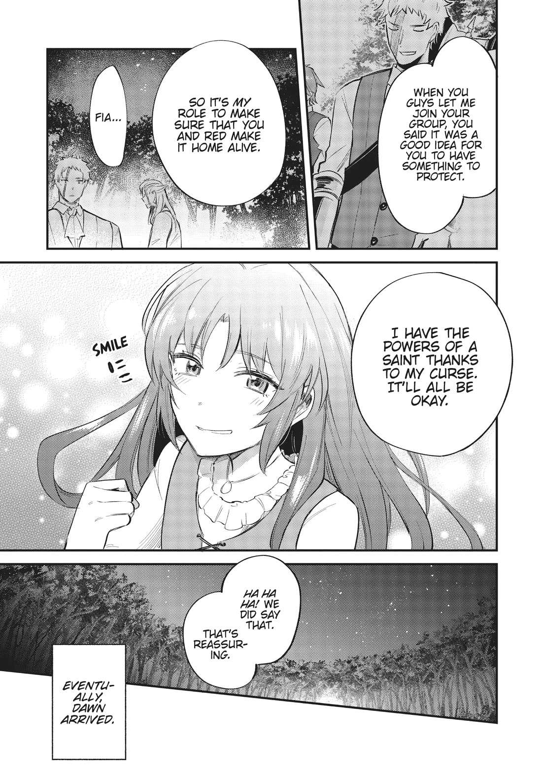 The Reincarnated Great Saint Hides That She's a Saint Chapter 21.1 page 31 - Chapter 21.1: Side Story: Fia and the Imperfect Adventurers (1)