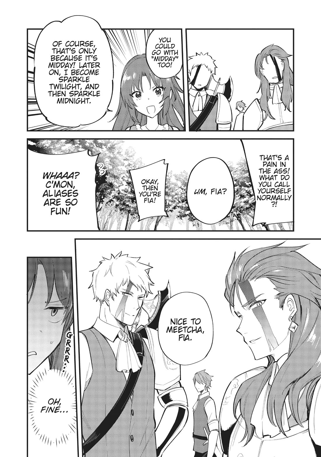 The Reincarnated Great Saint Hides That She's a Saint Chapter 21.1 page 6 - Chapter 21.1: Side Story: Fia and the Imperfect Adventurers (1)