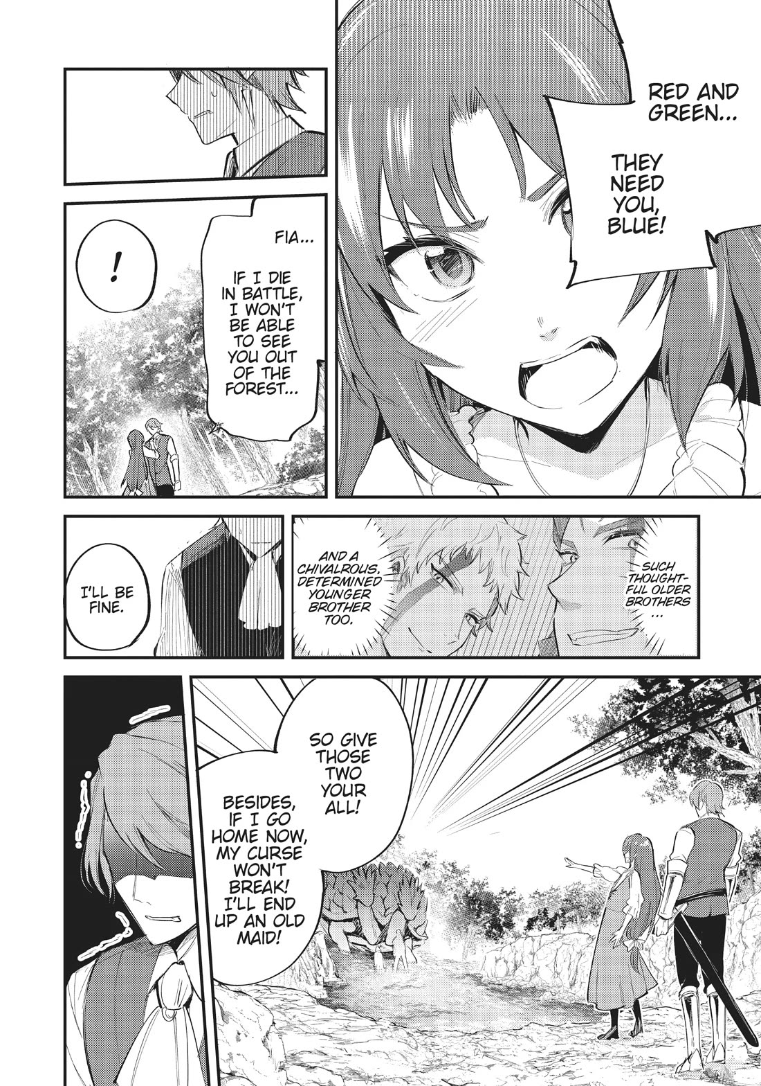 The Reincarnated Great Saint Hides That She's a Saint Chapter 21.2 page 12 - Chapter 21.2: Side Story: Fia and the Imperfect Adventurers (2)
