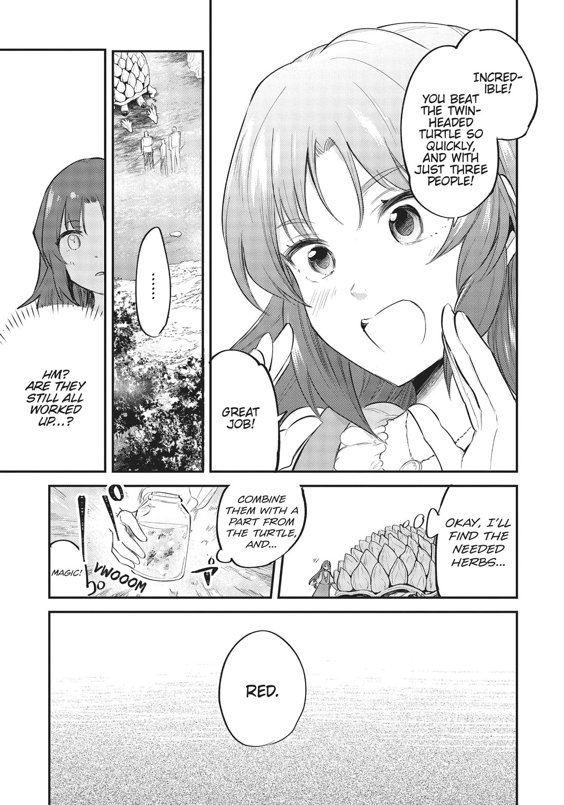 The Reincarnated Great Saint Hides That She's a Saint Chapter 21.2 page 19 - Chapter 21.2: Side Story: Fia and the Imperfect Adventurers (2)