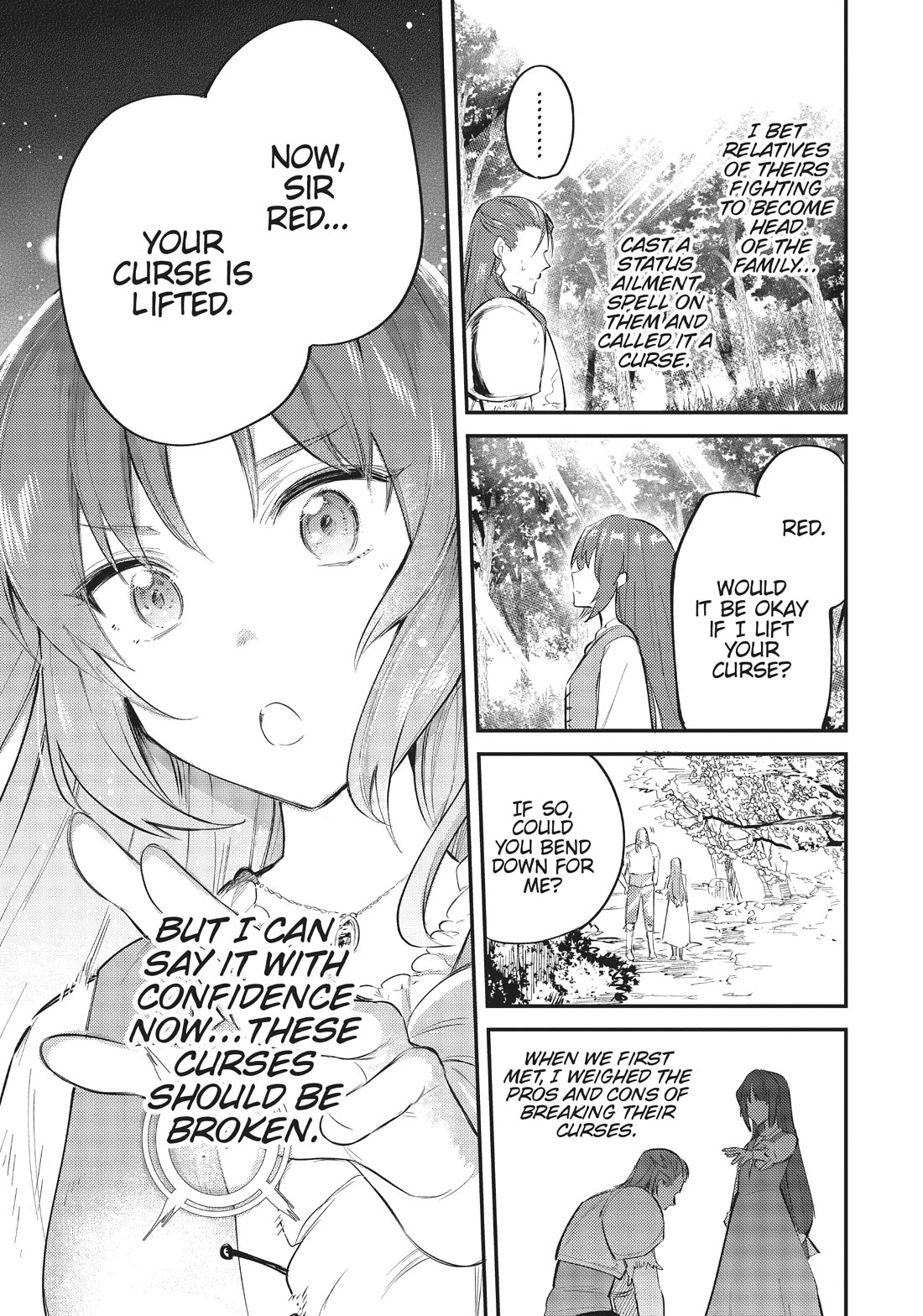 The Reincarnated Great Saint Hides That She's a Saint Chapter 21.2 page 21 - Chapter 21.2: Side Story: Fia and the Imperfect Adventurers (2)