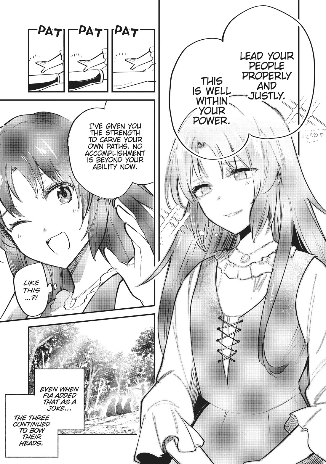 The Reincarnated Great Saint Hides That She's a Saint Chapter 21.2 page 27 - Chapter 21.2: Side Story: Fia and the Imperfect Adventurers (2)