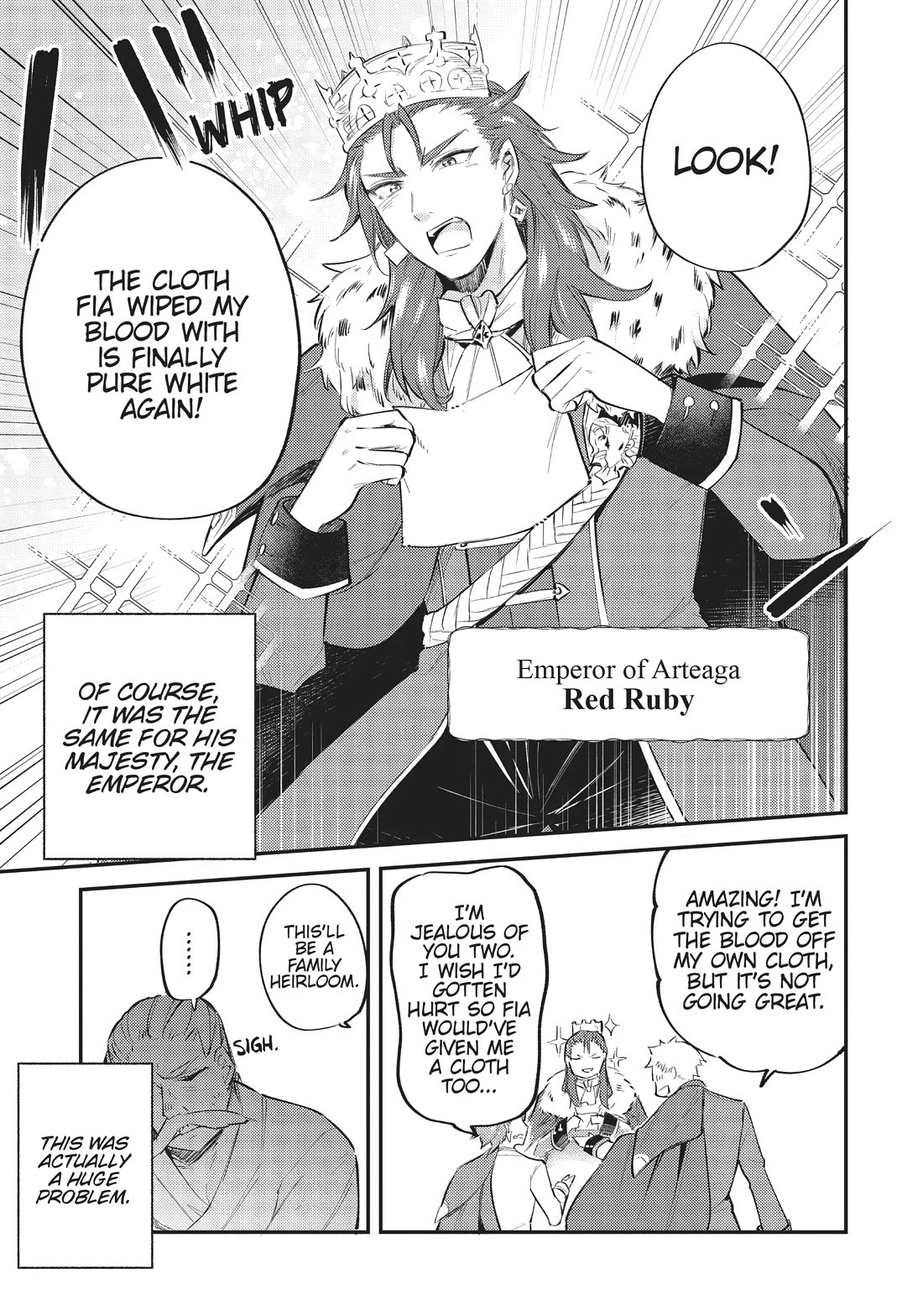 The Reincarnated Great Saint Hides That She's a Saint Chapter 21.2 page 33 - Chapter 21.2: Side Story: Fia and the Imperfect Adventurers (2)