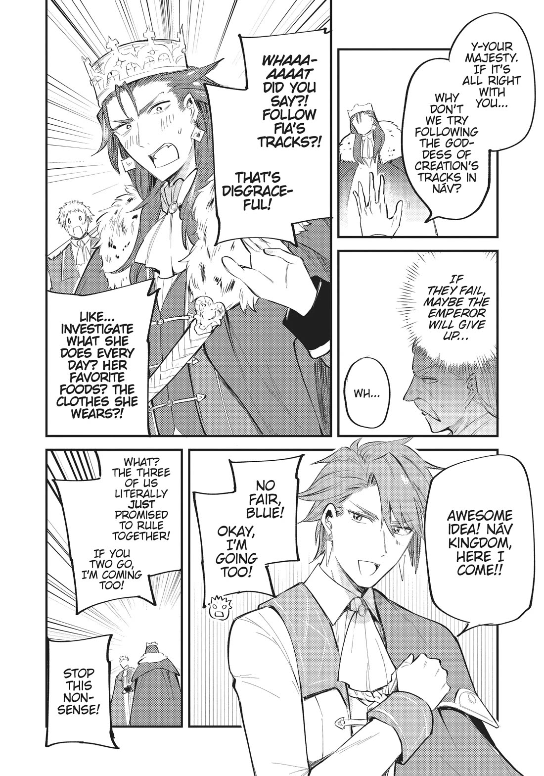The Reincarnated Great Saint Hides That She's a Saint Chapter 21.2 page 34 - Chapter 21.2: Side Story: Fia and the Imperfect Adventurers (2)