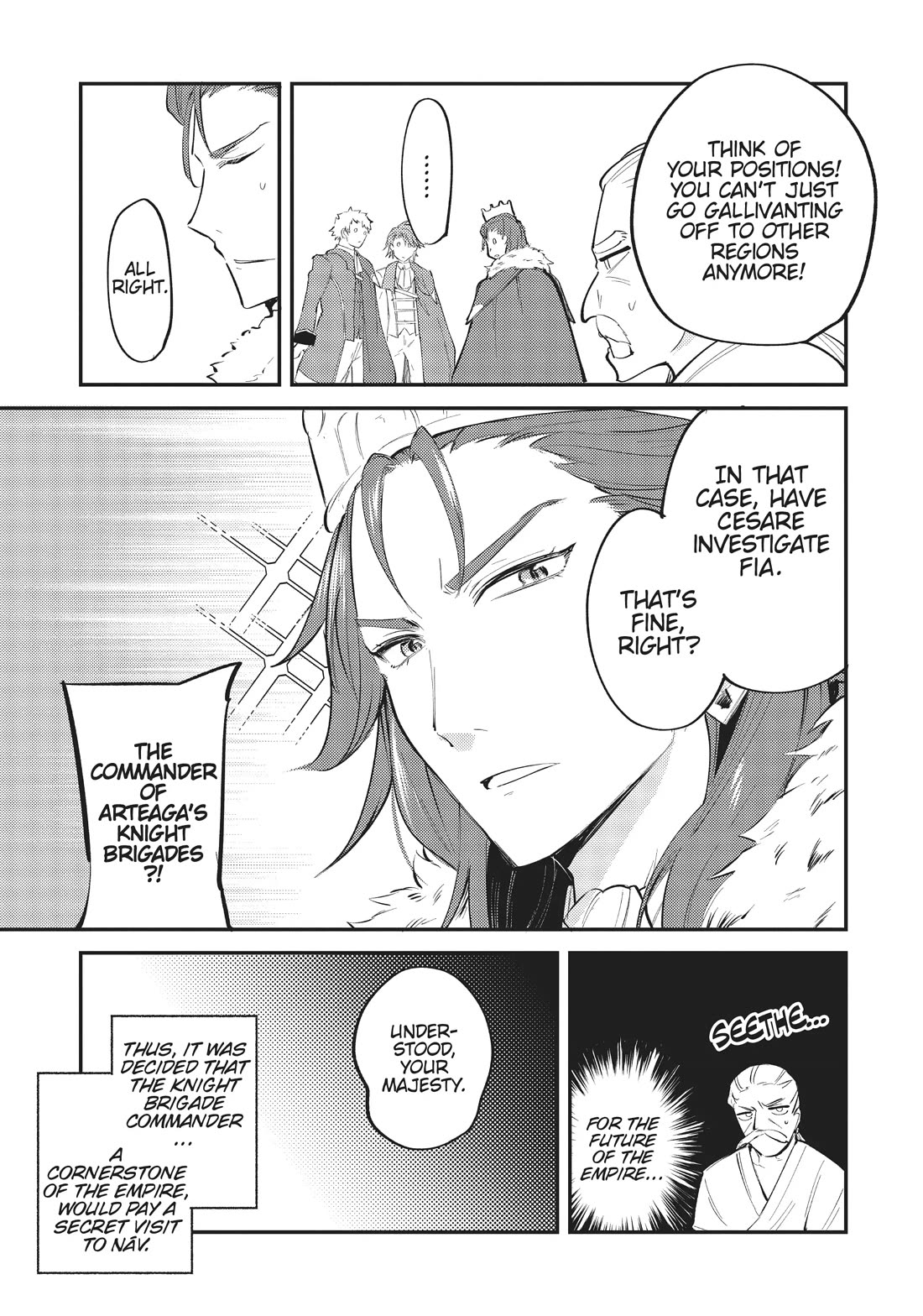 The Reincarnated Great Saint Hides That She's a Saint Chapter 21.2 page 35 - Chapter 21.2: Side Story: Fia and the Imperfect Adventurers (2)