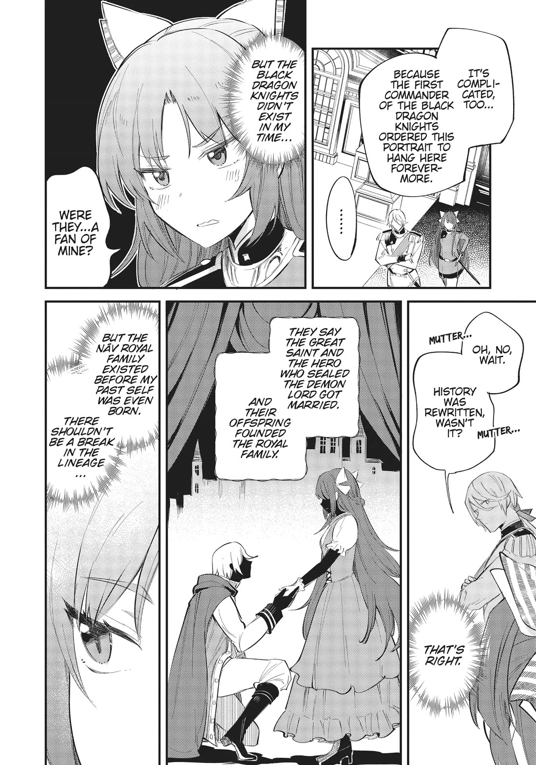 The Reincarnated Great Saint Hides That She's a Saint Chapter 21 page 10 - Chapter 21: Return to the First Knight Brigade 2