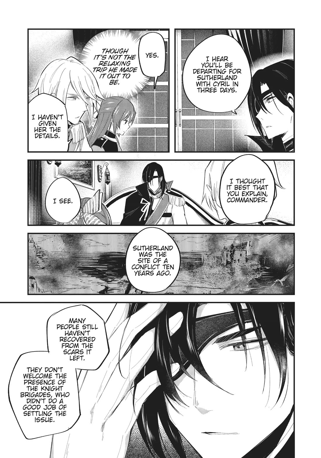 The Reincarnated Great Saint Hides That She's a Saint Chapter 21 page 13 - Chapter 21: Return to the First Knight Brigade 2