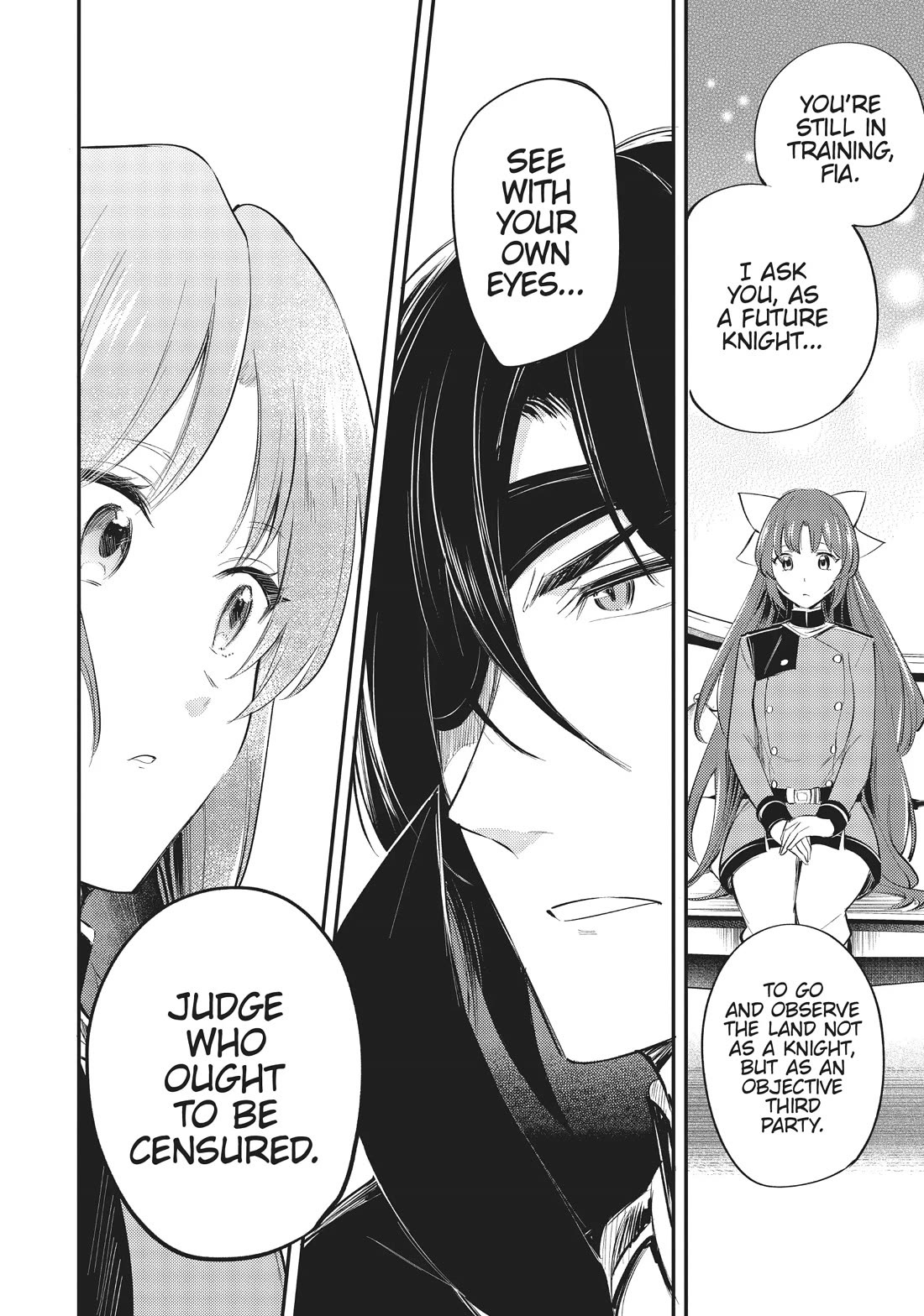 The Reincarnated Great Saint Hides That She's a Saint Chapter 21 page 14 - Chapter 21: Return to the First Knight Brigade 2