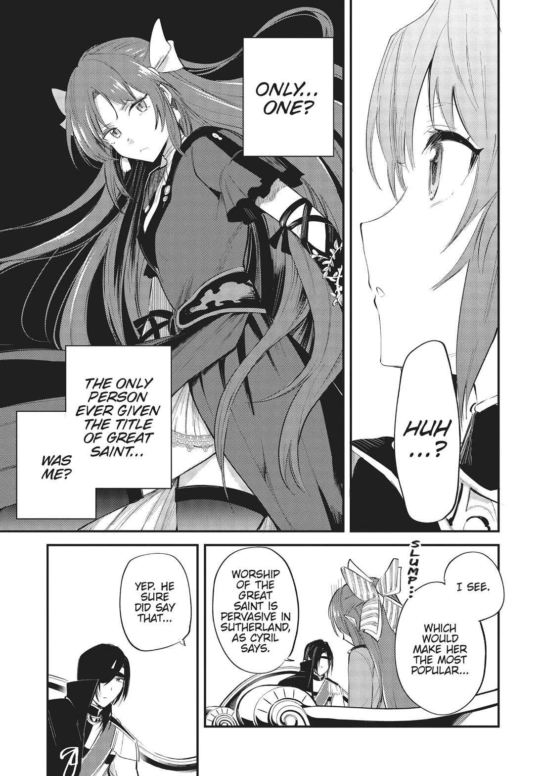 The Reincarnated Great Saint Hides That She's a Saint Chapter 21 page 17 - Chapter 21: Return to the First Knight Brigade 2