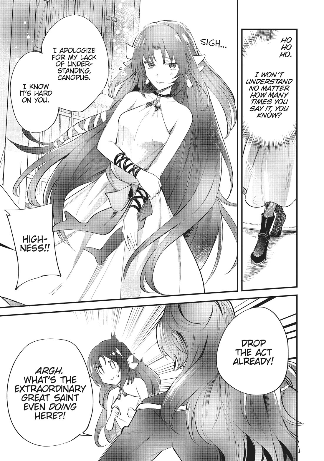 The Reincarnated Great Saint Hides That She's a Saint Chapter 21 page 21 - Chapter 21: Return to the First Knight Brigade 2