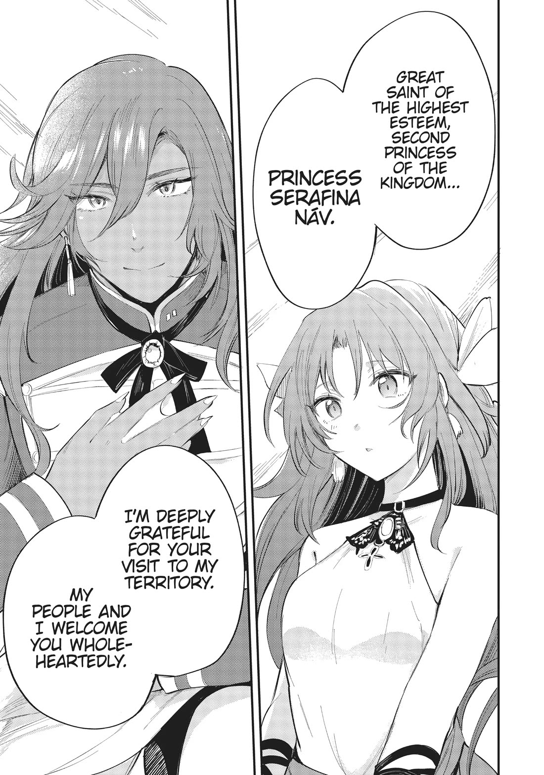 The Reincarnated Great Saint Hides That She's a Saint Chapter 21 page 23 - Chapter 21: Return to the First Knight Brigade 2