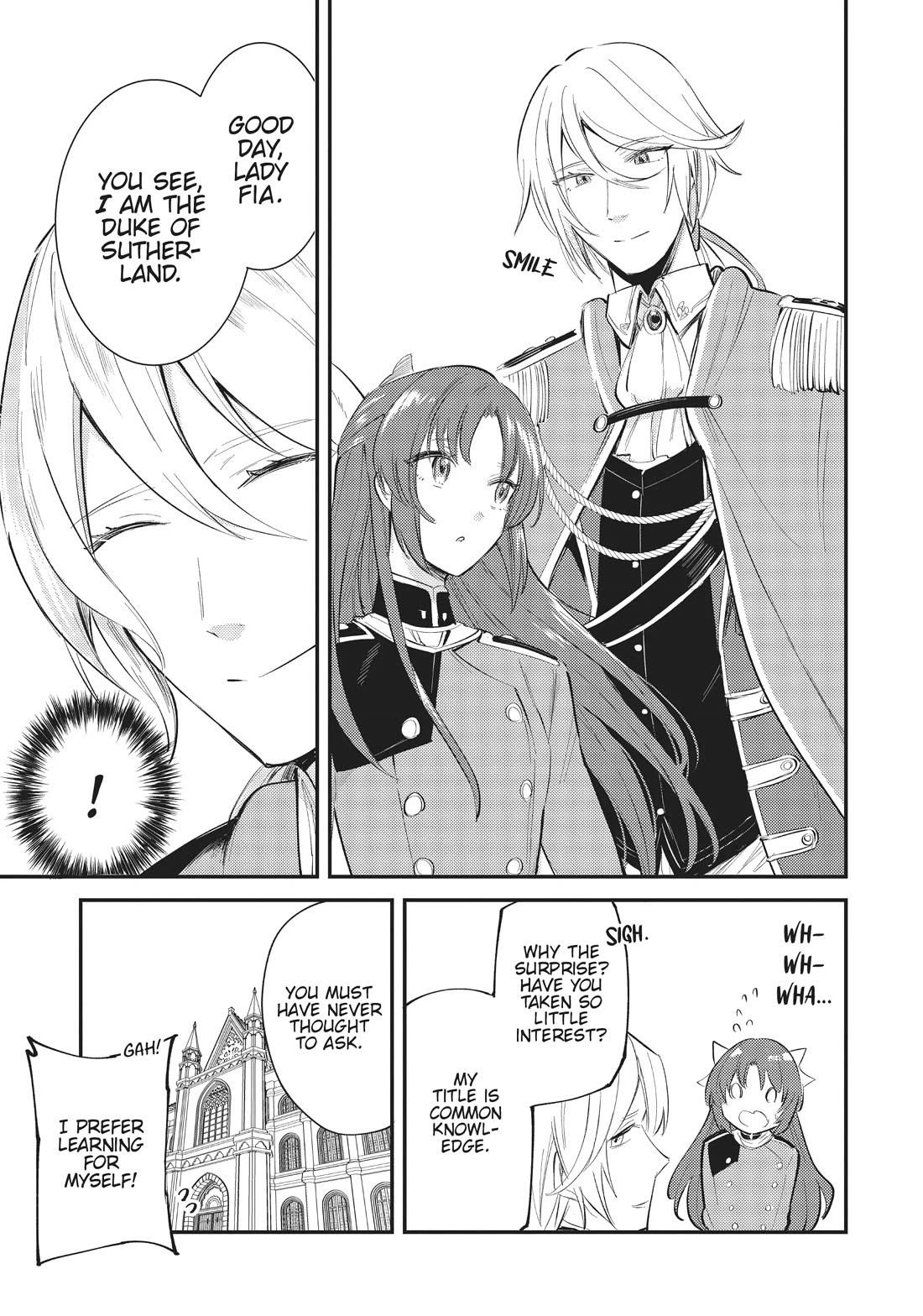 The Reincarnated Great Saint Hides That She's a Saint Chapter 22 page 10 - Chapter 22: A Trip to Sutherland (1)