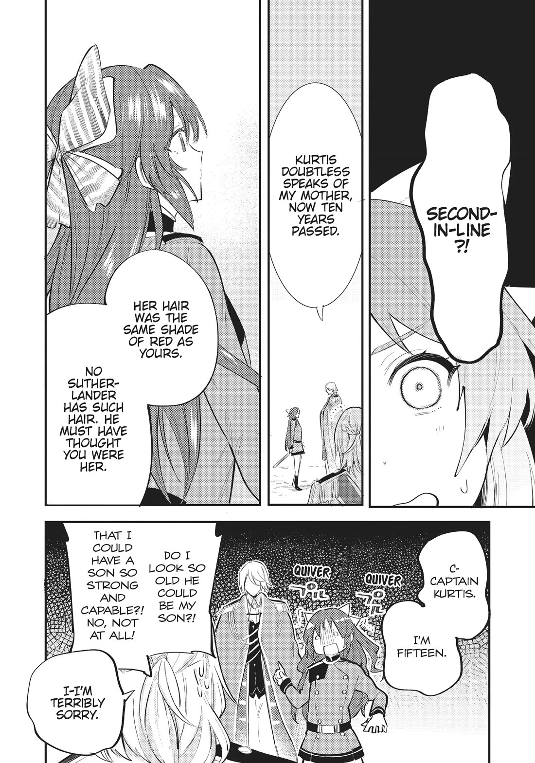 The Reincarnated Great Saint Hides That She's a Saint Chapter 22 page 13 - Chapter 22: A Trip to Sutherland (1)