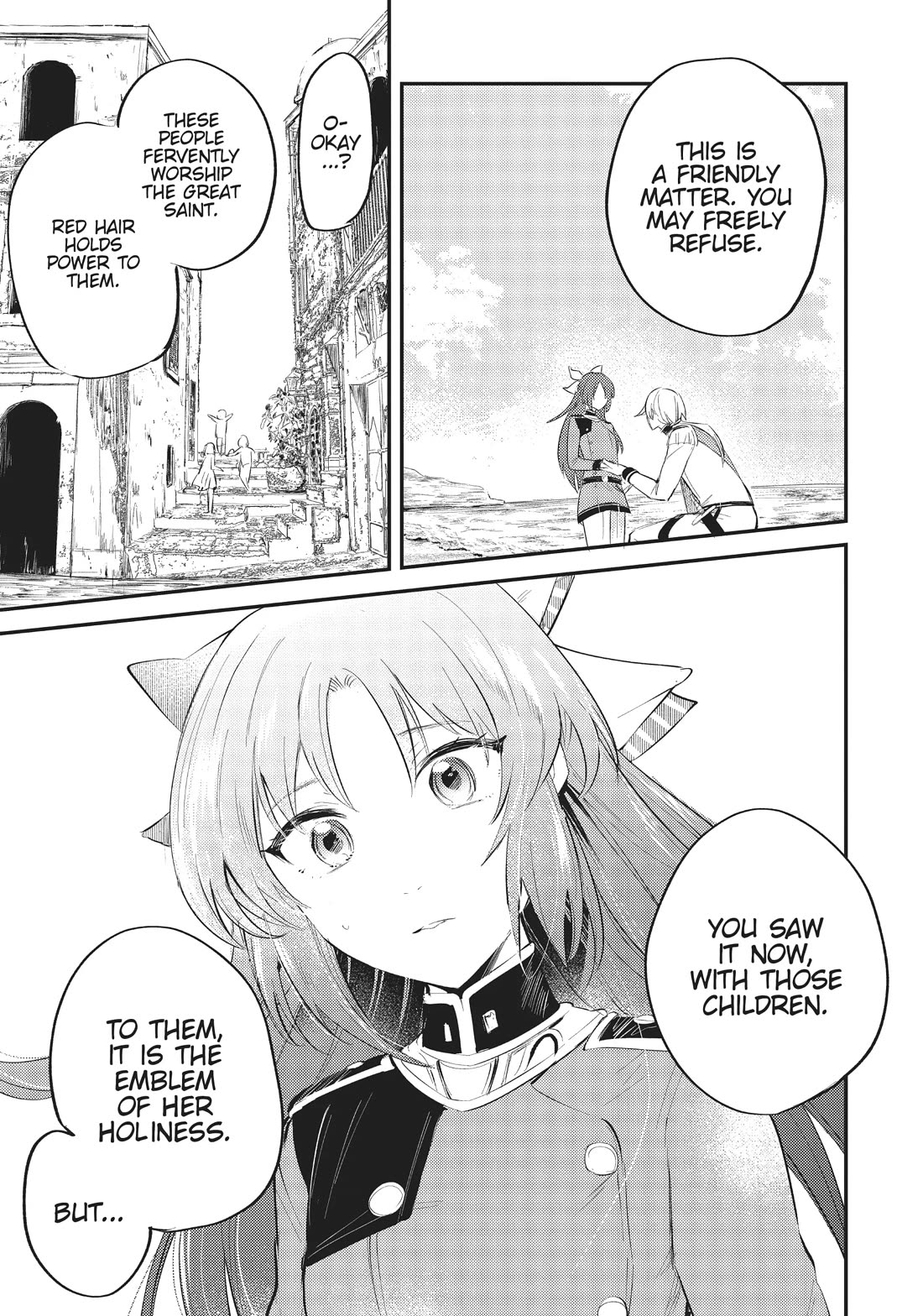 The Reincarnated Great Saint Hides That She's a Saint Chapter 22 page 28 - Chapter 22: A Trip to Sutherland (1)