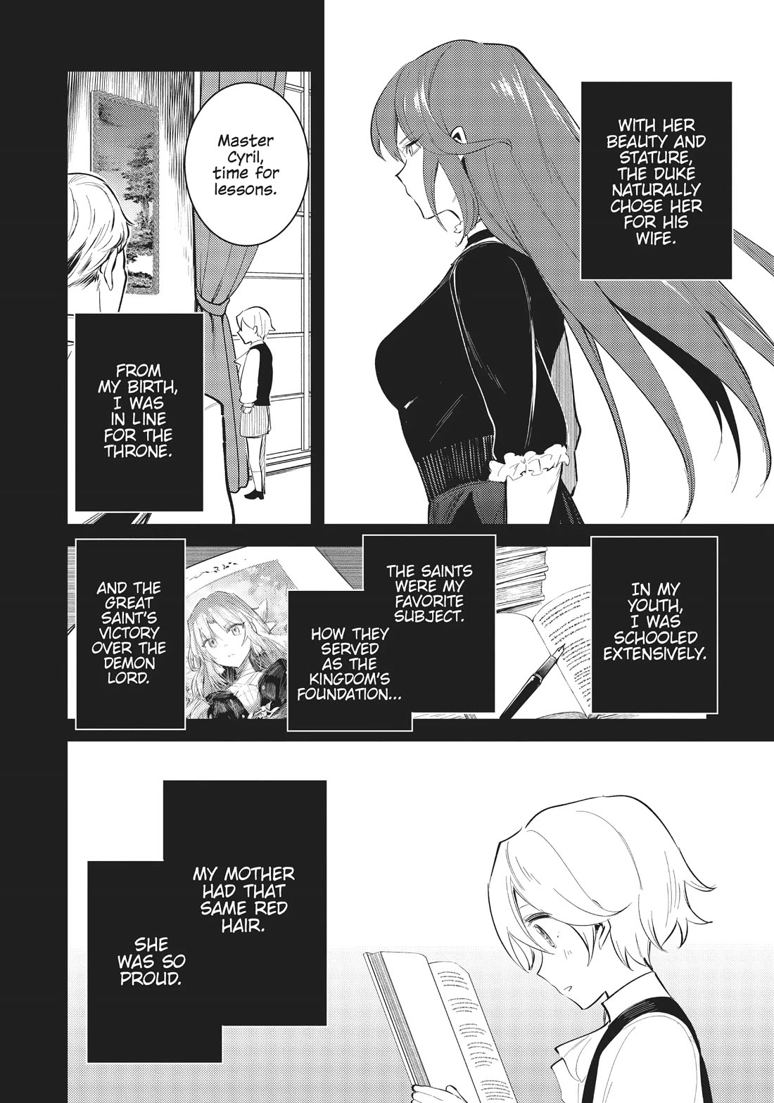 The Reincarnated Great Saint Hides That She's a Saint Chapter 24 page 14 - Chapter 24: First Brigade Captain Cyril