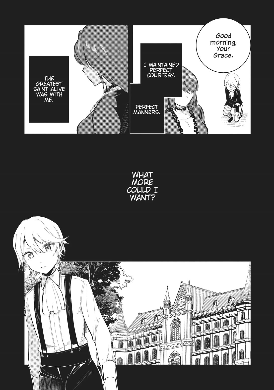 The Reincarnated Great Saint Hides That She's a Saint Chapter 24 page 21 - Chapter 24: First Brigade Captain Cyril
