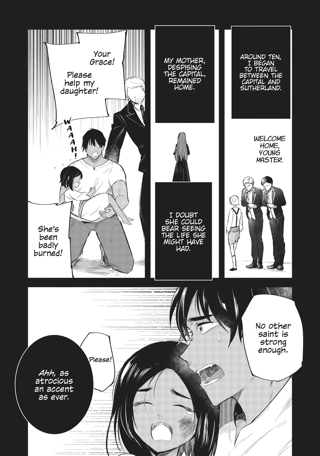 The Reincarnated Great Saint Hides That She's a Saint Chapter 24 page 22 - Chapter 24: First Brigade Captain Cyril