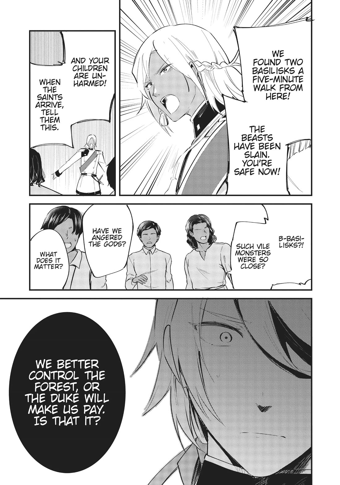 The Reincarnated Great Saint Hides That She's a Saint Chapter 24 page 5 - Chapter 24: First Brigade Captain Cyril