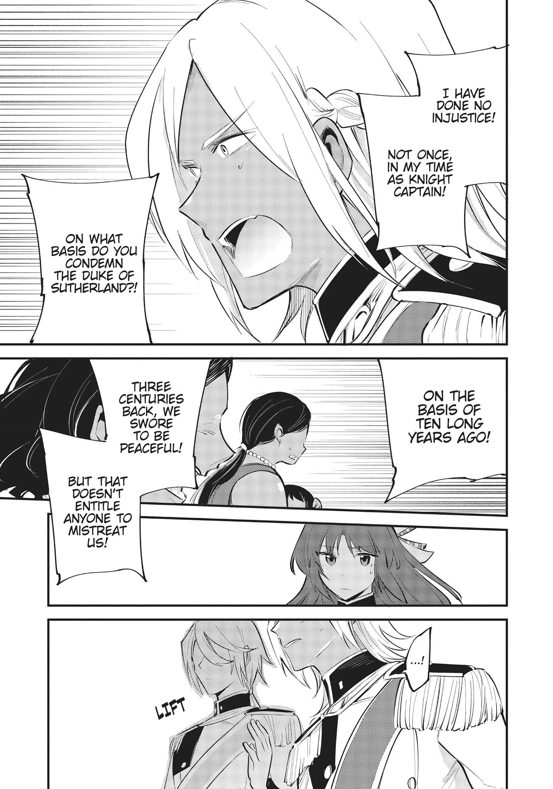 The Reincarnated Great Saint Hides That She's a Saint Chapter 24 page 7 - Chapter 24: First Brigade Captain Cyril