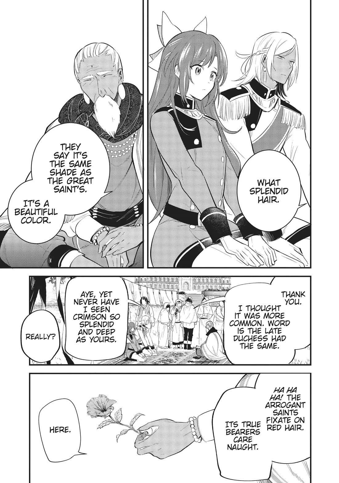 The Reincarnated Great Saint Hides That She's a Saint Chapter 26 page 14 - Chapter 26: A Trip to Sutherland (4)
