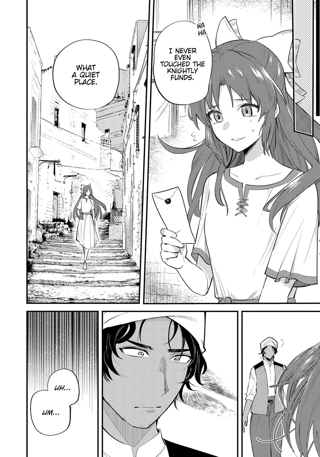 The Reincarnated Great Saint Hides That She's a Saint Chapter 27 page 15 - Chapter 27: A Trip to Sutherland (4)