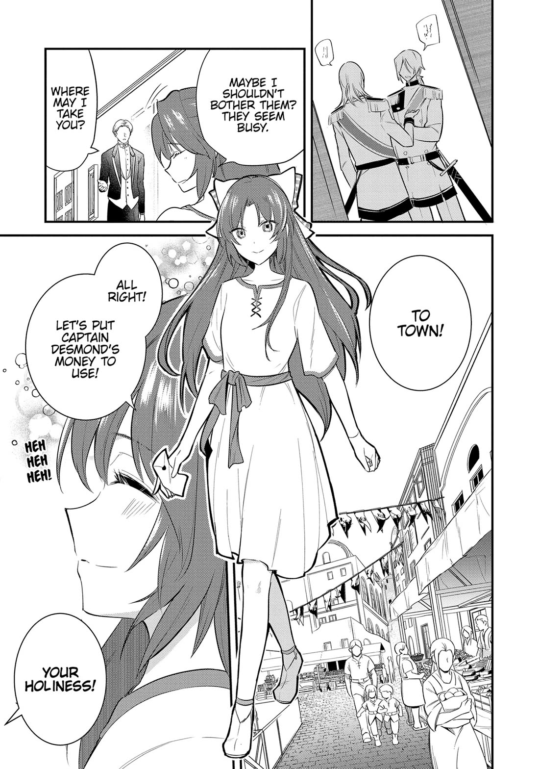 The Reincarnated Great Saint Hides That She's a Saint Chapter 27 page 8 - Chapter 27: A Trip to Sutherland (4)