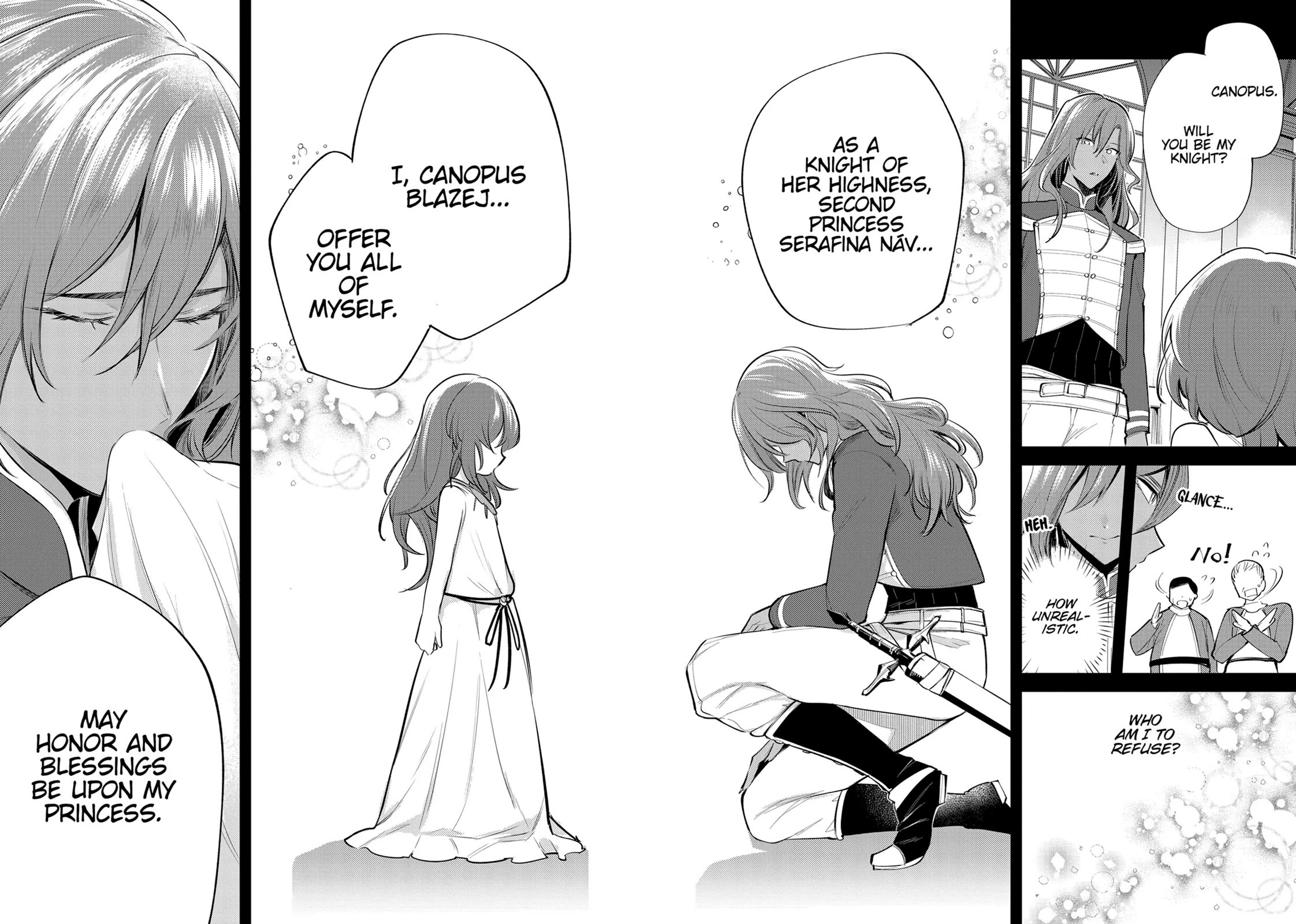 The Reincarnated Great Saint Hides That She's a Saint Chapter 28 page 10 - Chapter 28: Knight Guard Canopus (1)