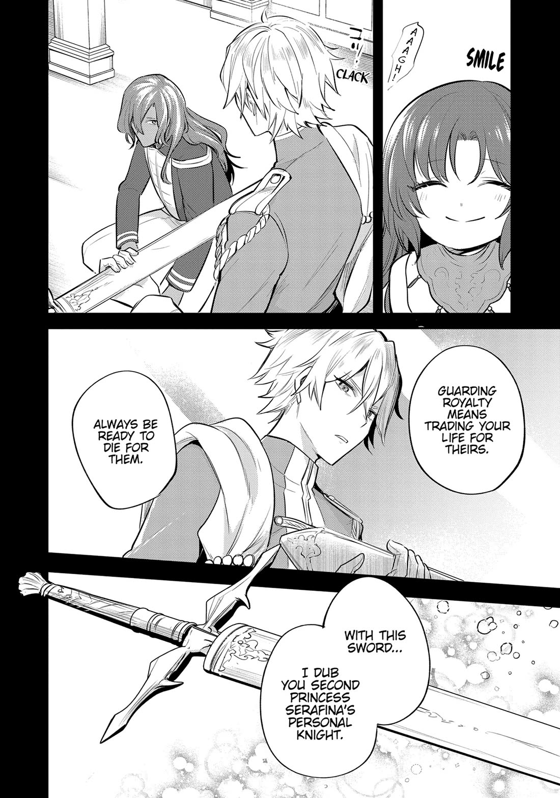 The Reincarnated Great Saint Hides That She's a Saint Chapter 28 page 11 - Chapter 28: Knight Guard Canopus (1)
