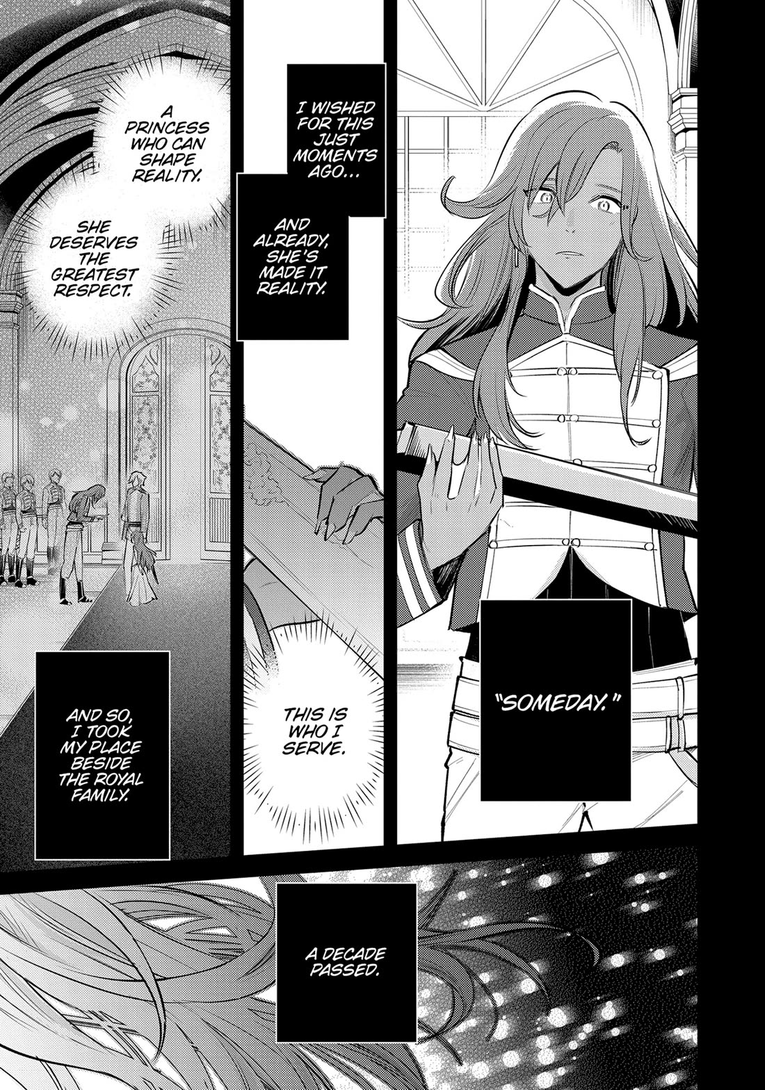 The Reincarnated Great Saint Hides That She's a Saint Chapter 28 page 12 - Chapter 28: Knight Guard Canopus (1)