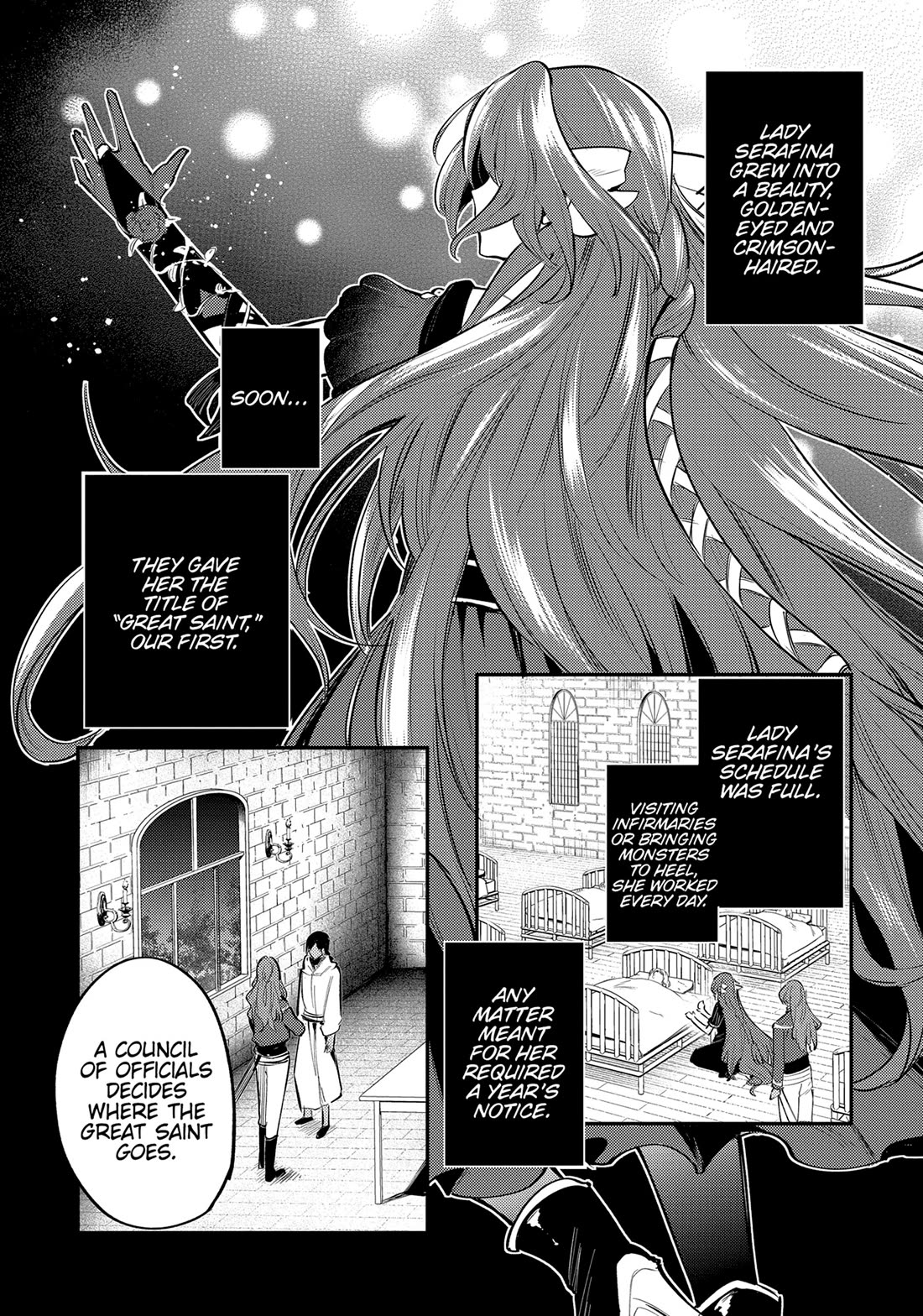 The Reincarnated Great Saint Hides That She's a Saint Chapter 28 page 13 - Chapter 28: Knight Guard Canopus (1)