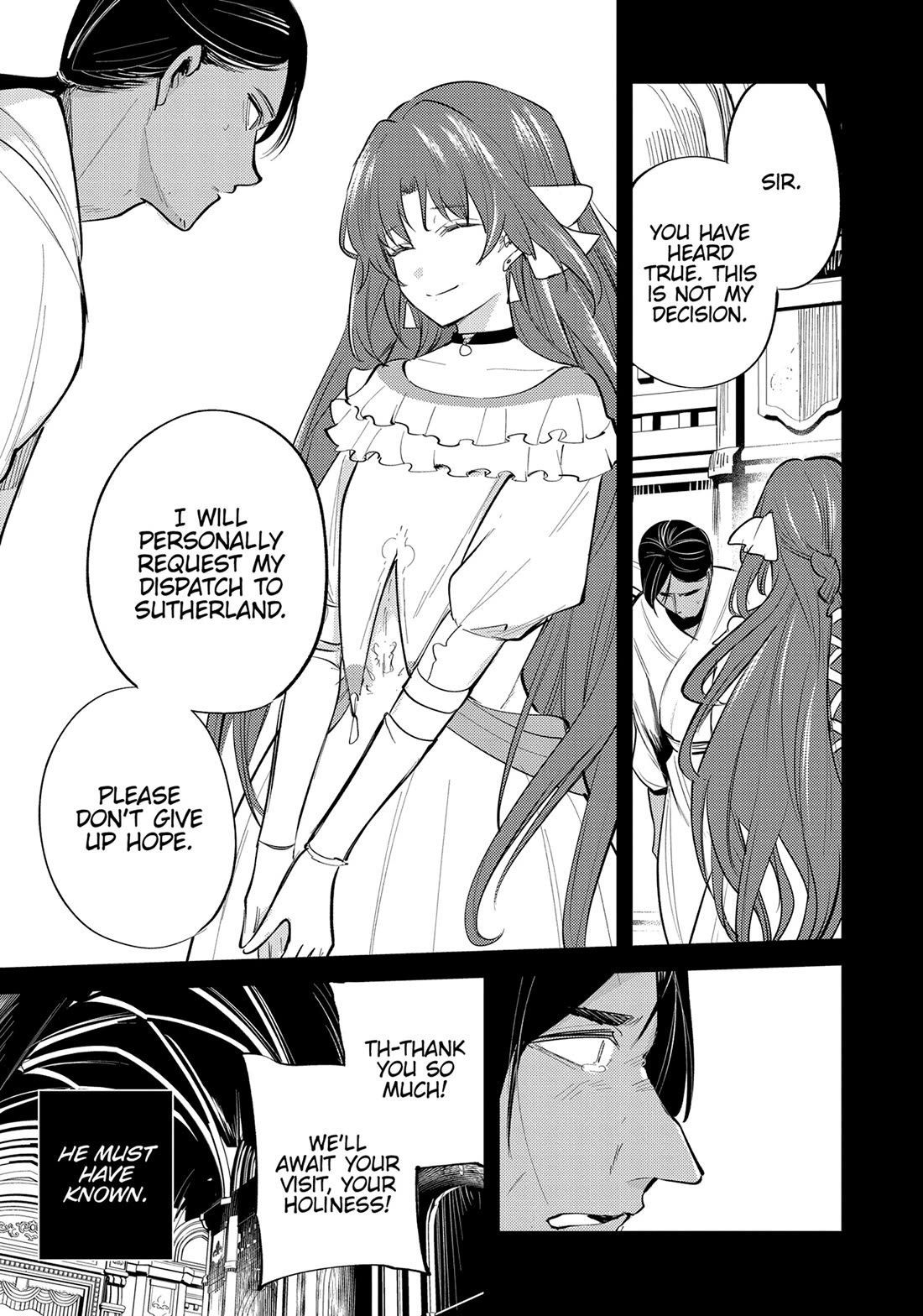 The Reincarnated Great Saint Hides That She's a Saint Chapter 28 page 28 - Chapter 28: Knight Guard Canopus (1)