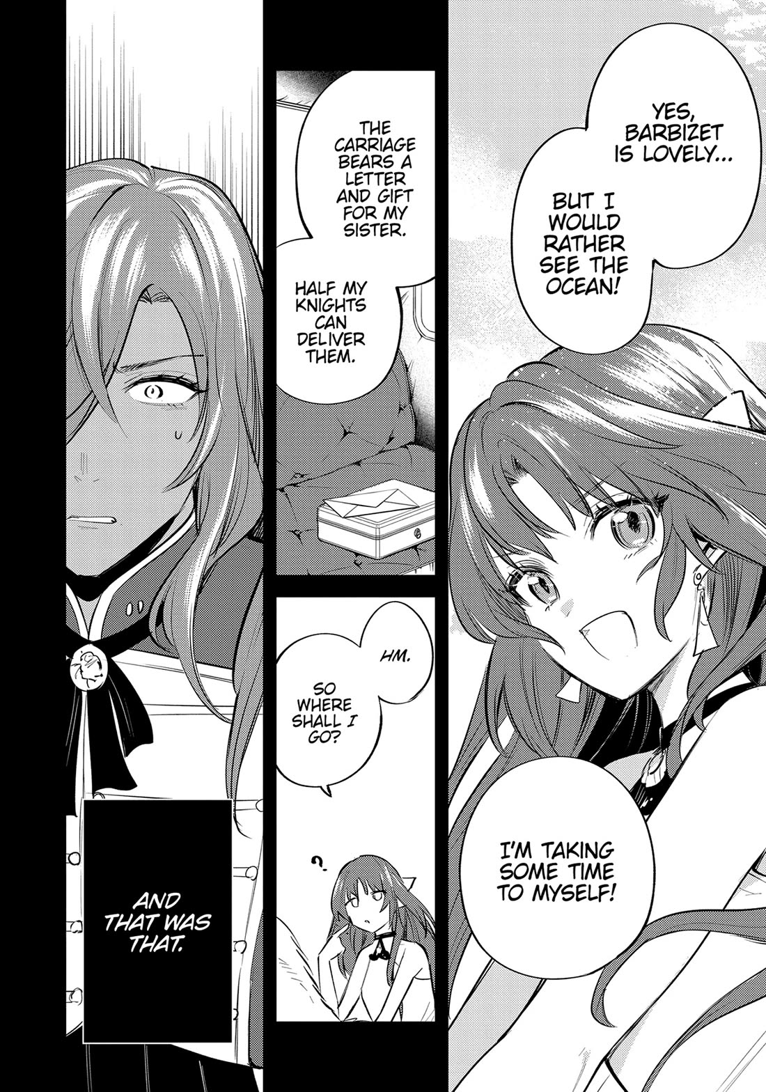 The Reincarnated Great Saint Hides That She's a Saint Chapter 28 page 33 - Chapter 28: Knight Guard Canopus (1)