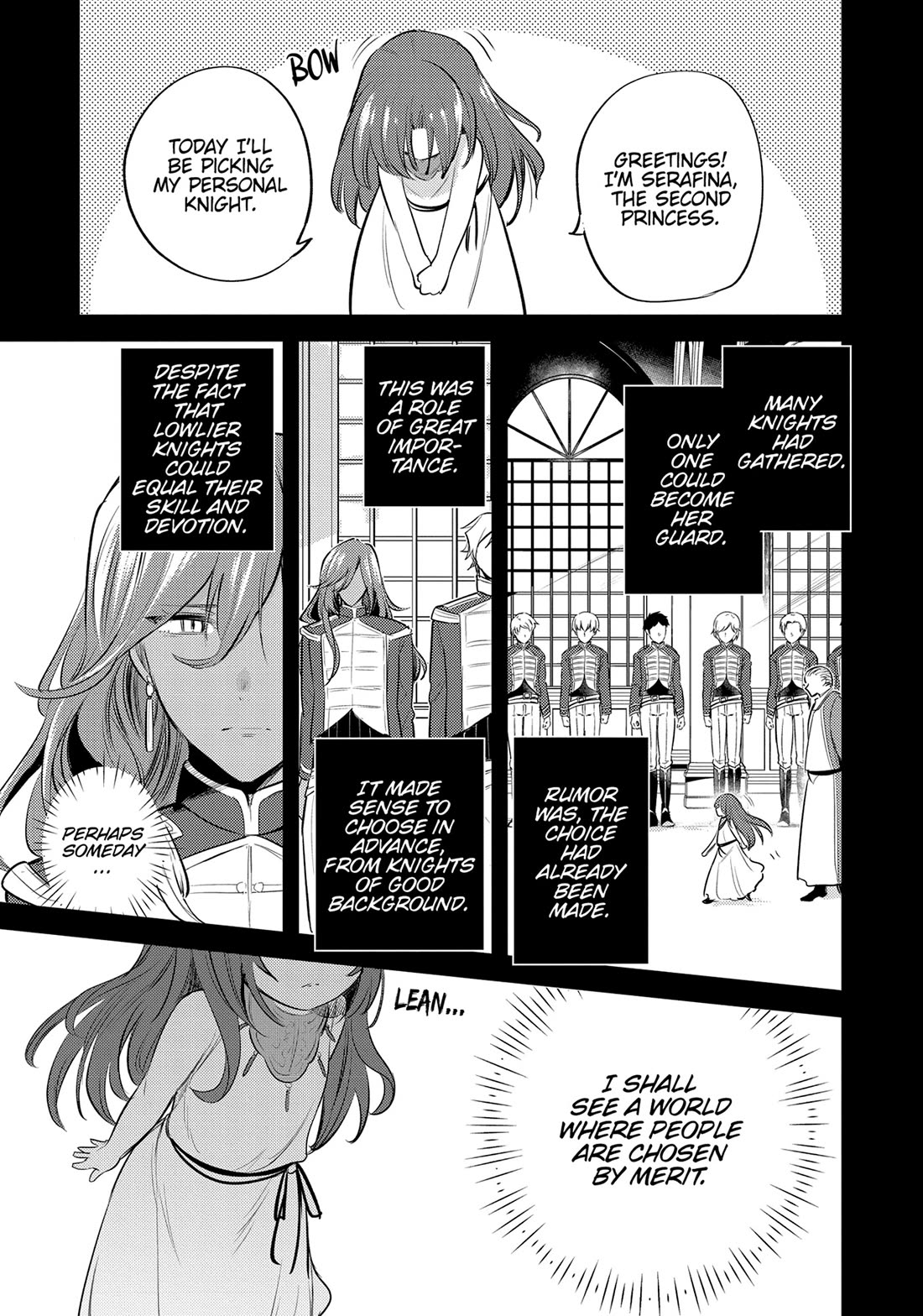 The Reincarnated Great Saint Hides That She's a Saint Chapter 28 page 7 - Chapter 28: Knight Guard Canopus (1)