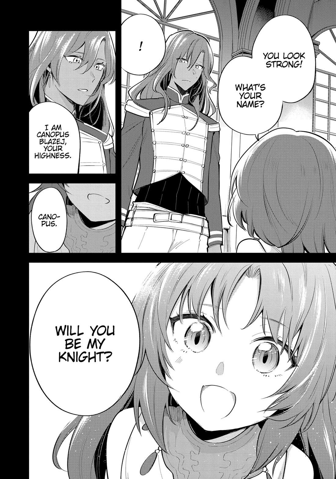 The Reincarnated Great Saint Hides That She's a Saint Chapter 28 page 8 - Chapter 28: Knight Guard Canopus (1)