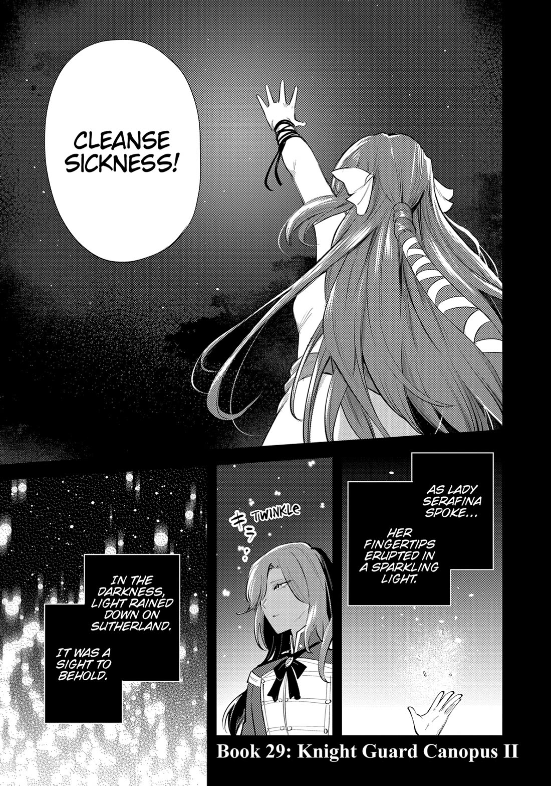 The Reincarnated Great Saint Hides That She's a Saint Chapter 29 page 1 - Chapter 29: Knight Guard Canopus (2)