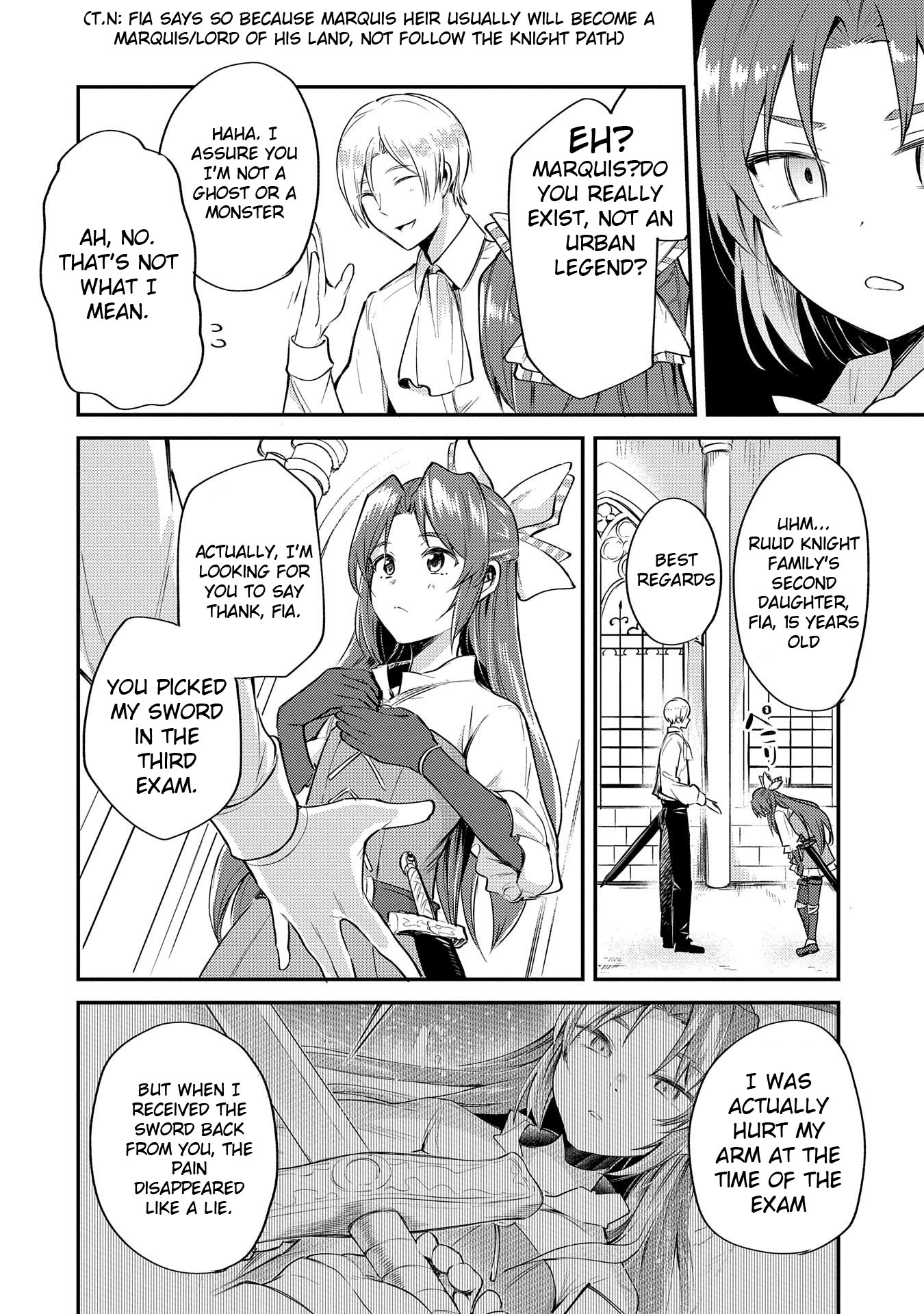 The Reincarnated Great Saint Hides That She's a Saint Chapter 3 page 3 - Chapter 3