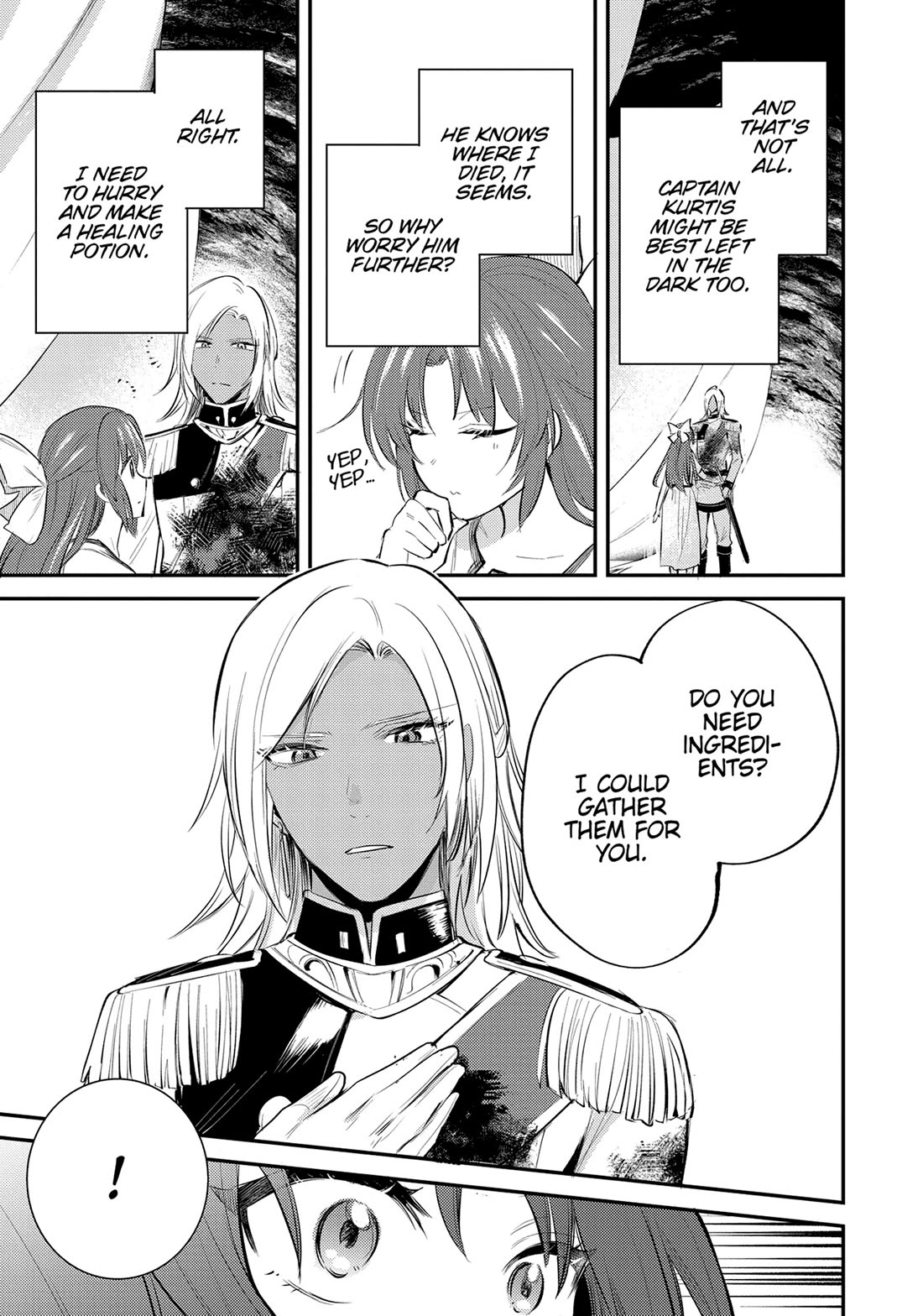 The Reincarnated Great Saint Hides That She's a Saint Chapter 30 page 22 - Chapter 30: Yellow-speckle Fever