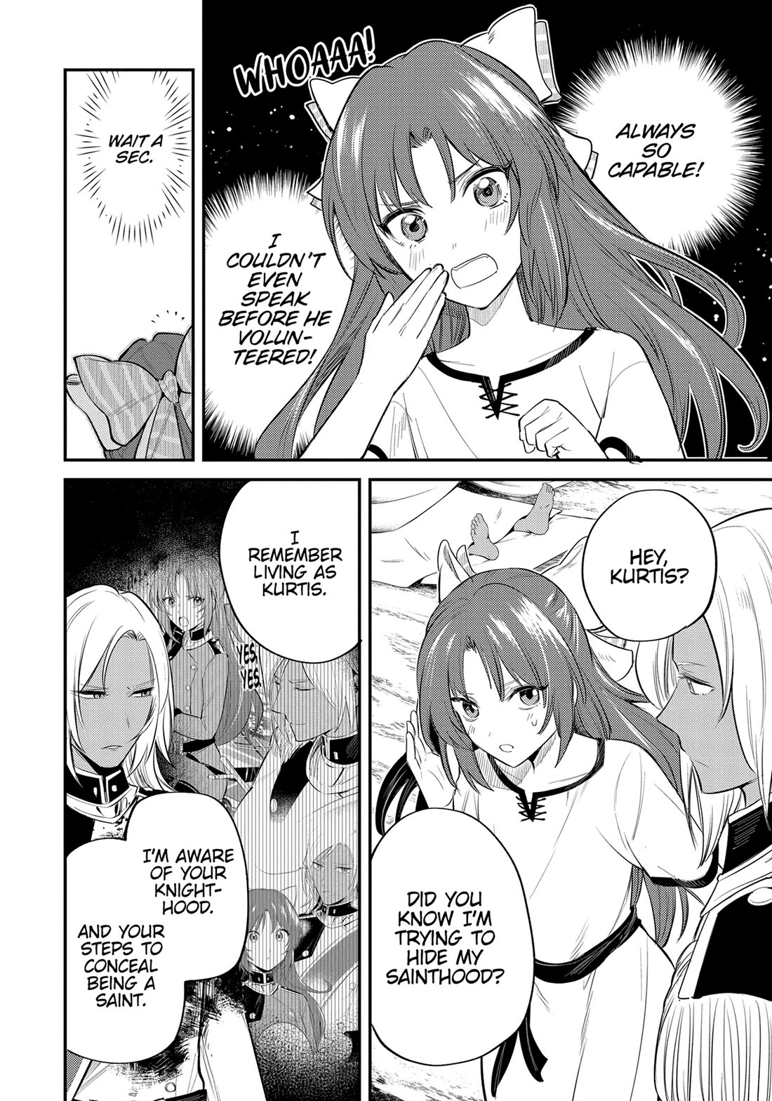 The Reincarnated Great Saint Hides That She's a Saint Chapter 30 page 23 - Chapter 30: Yellow-speckle Fever